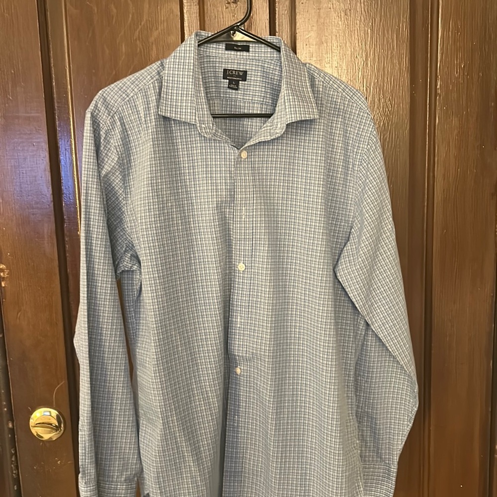 J Crew Dress Shirt- Slim Fit, size L